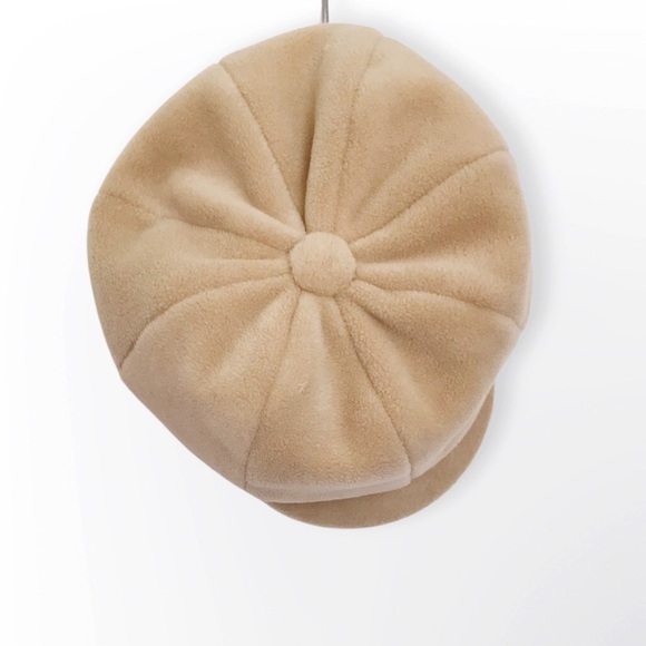 Accessories - Beige / Off White Vintage 1970s Teddy Hat